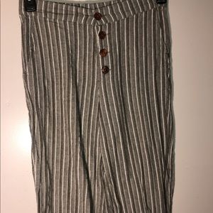 Very cute green wide leg pants